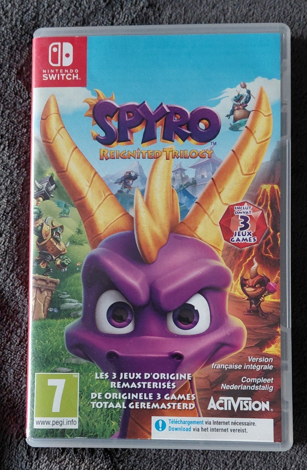 Spyro voor de Nintendo Switch, 1 speler, Ophalen of Verzenden, Zo goed als nieuw, Platform