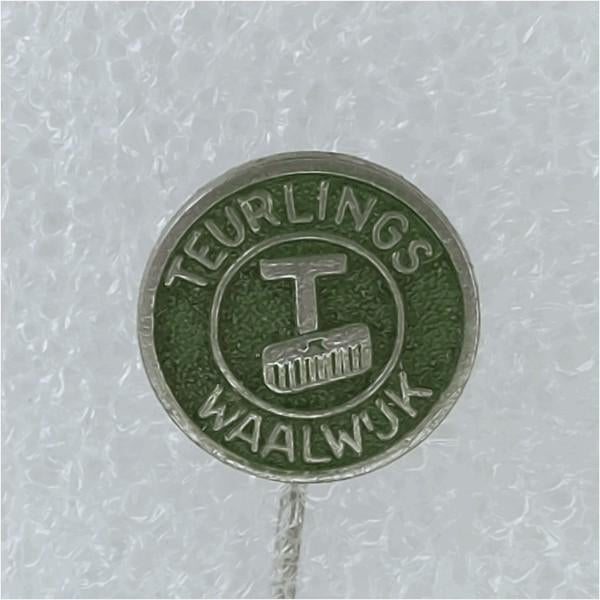 SP1344 Speldje Teurlings Waalwijk, Verzamelen, Speldjes, Pins en Buttons, Ophalen of Verzenden, Gebruikt, Overige onderwerpen
