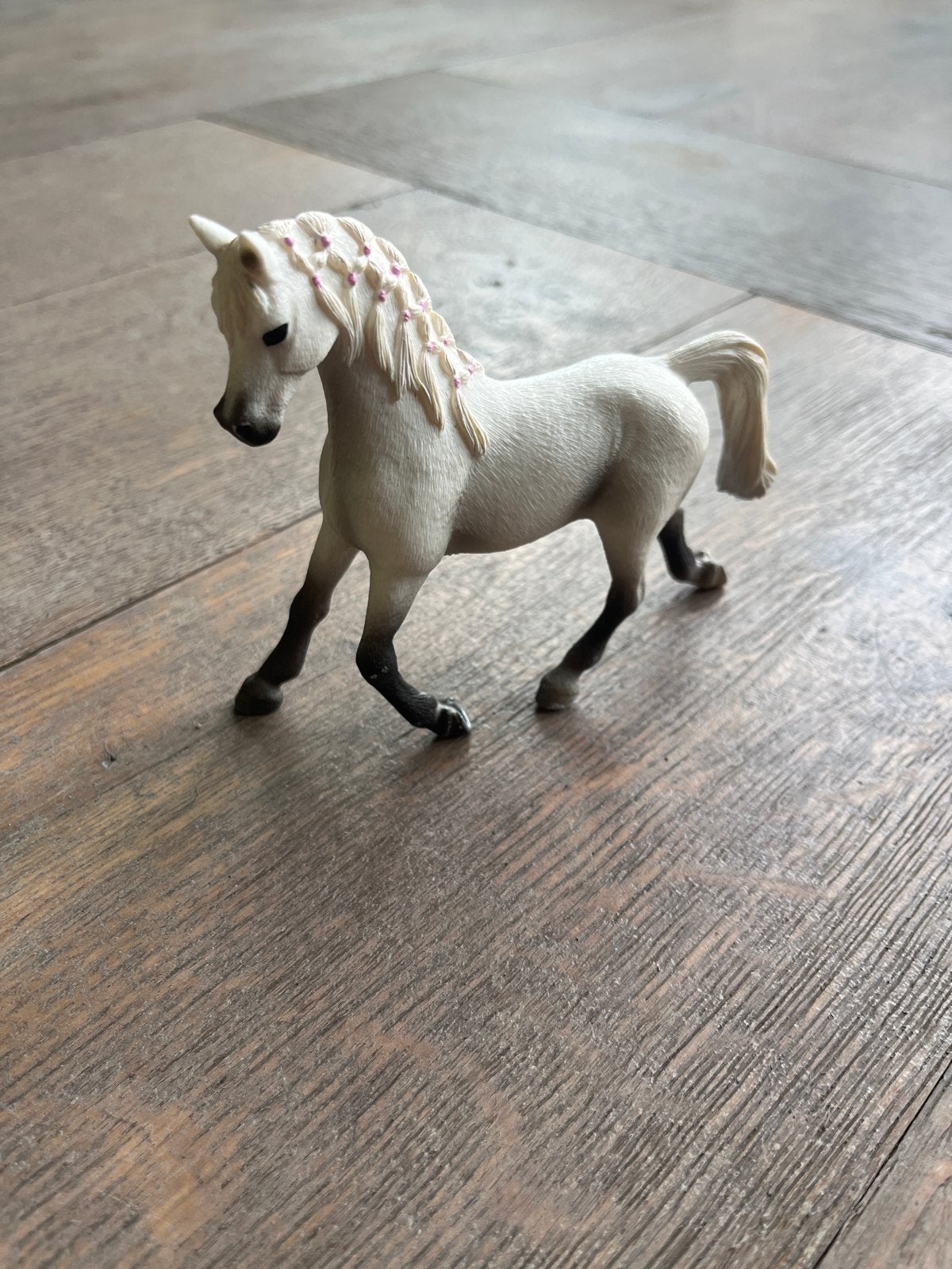 Schleich paard wit, Ophalen, Gebruikt, Jongen of Meisje