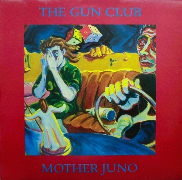 the gun club/mother juno-garage/punk/blues-ZELDZAAM+binnenho, Cd's en Dvd's, Vinyl | Rock, Verzenden, Gebruikt, 12 inch