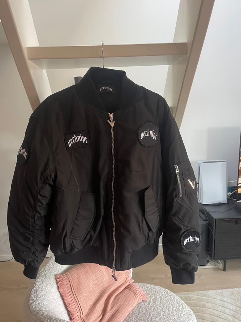 Verknipt Bomberjack Limited Edition 66/150 - Nieuw Maat L, Ophalen, Nieuw, Maat 52/54 (L), Zwart