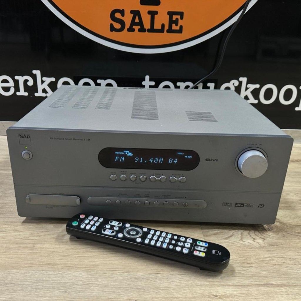 NAD T 754 Versterker + afstandsbediening | nette staat, NAD, Zo goed als nieuw, Info@nadelectronics.com, NAD Electronics
633 Granite Court
Pickering, Ontario L1W 3K1
Canada