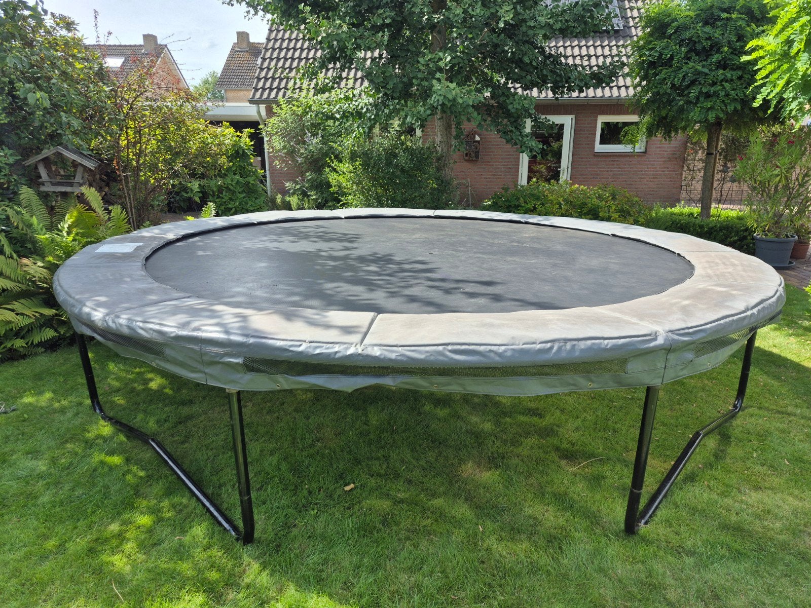 Avyna trampoline 430cm - Goede staat, Ophalen, Gebruikt