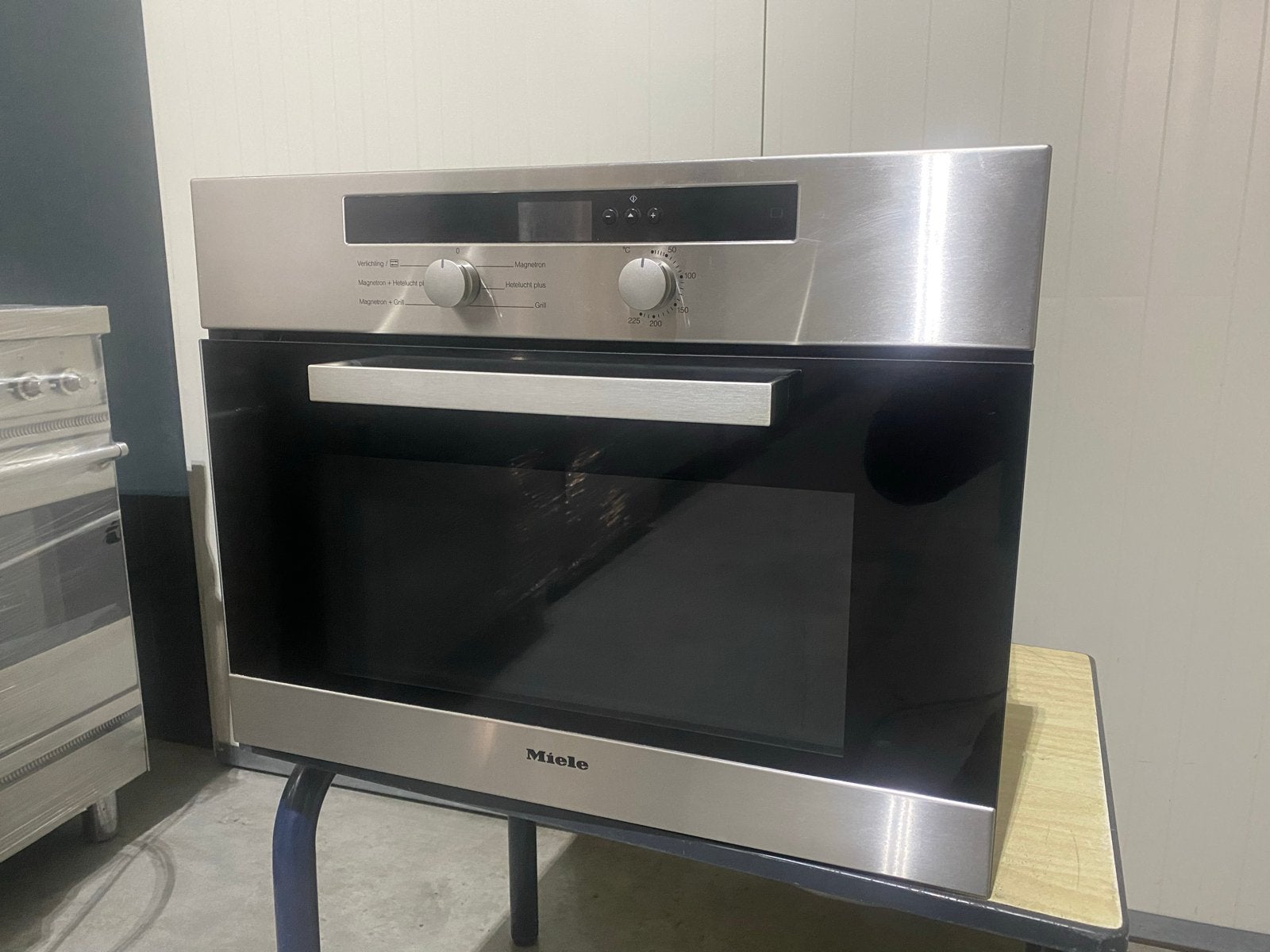 Miele H4020BM Inbouw Combi-oven - Zo goed als nieuw, De laan 8, 45 tot 50 cm, Hete lucht, 60 cm of meer