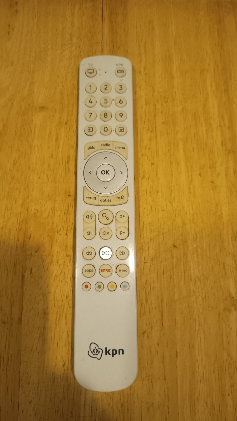 KPN TV Afstandsbediening, Ophalen of Verzenden, Gebruikt, Origineel, Tv
