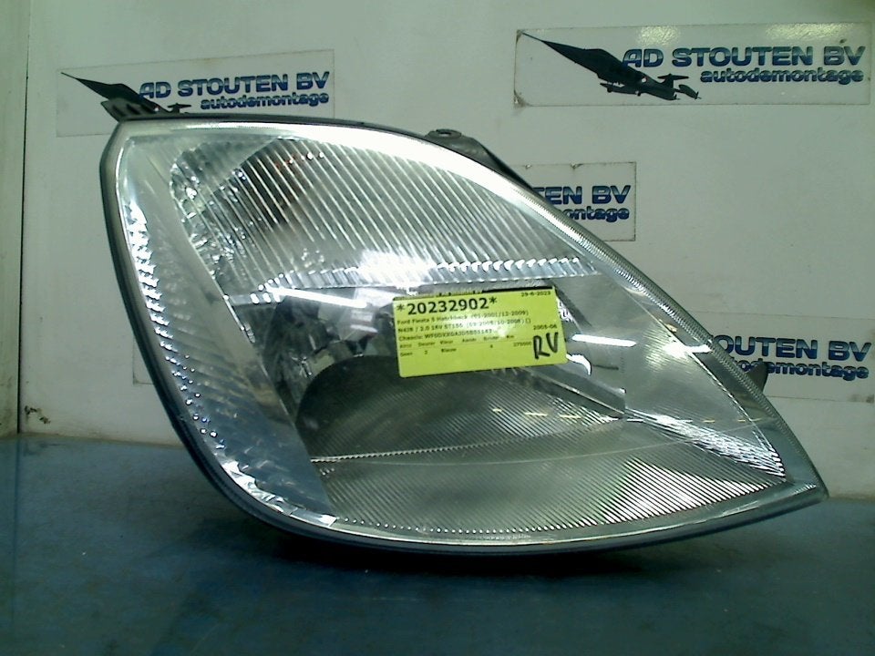 Koplamp Rechts Ford Fiesta 5 (JD/JH) 2005 2s6x13w029aj, Gebruikt, Henry-Ford-Straße  1, Köln 50735, , Duitsland, Ford-Werke GmbH