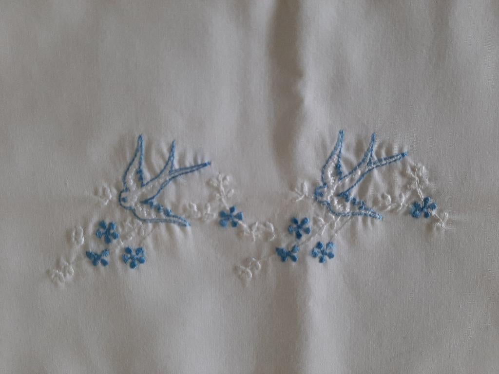 Lakentje + Sloopje  met Kant.. Jaren 70!, Ophalen