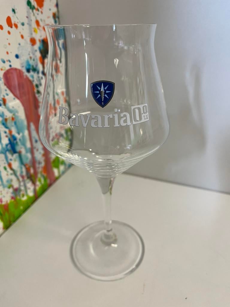 Bavaria bierglazen set van 6 glazen, Verzamelen, Biermerken, Ophalen of Verzenden, Nieuw, Glas of Glazen, Bavaria