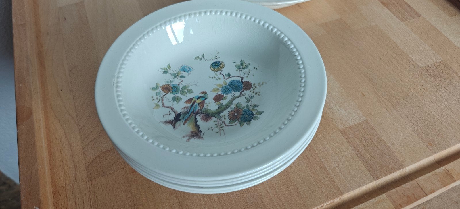 Royal Cauldon Bristol Ironstone "Paradise" Schalen (6), Ophalen of Verzenden
