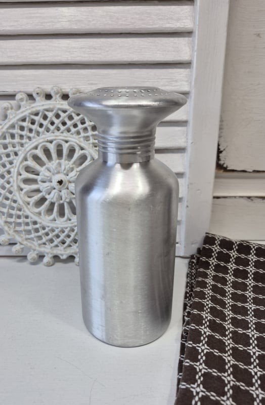 zout strooier, aluminium, Gebruikt, ., Ophalen of Verzenden, .