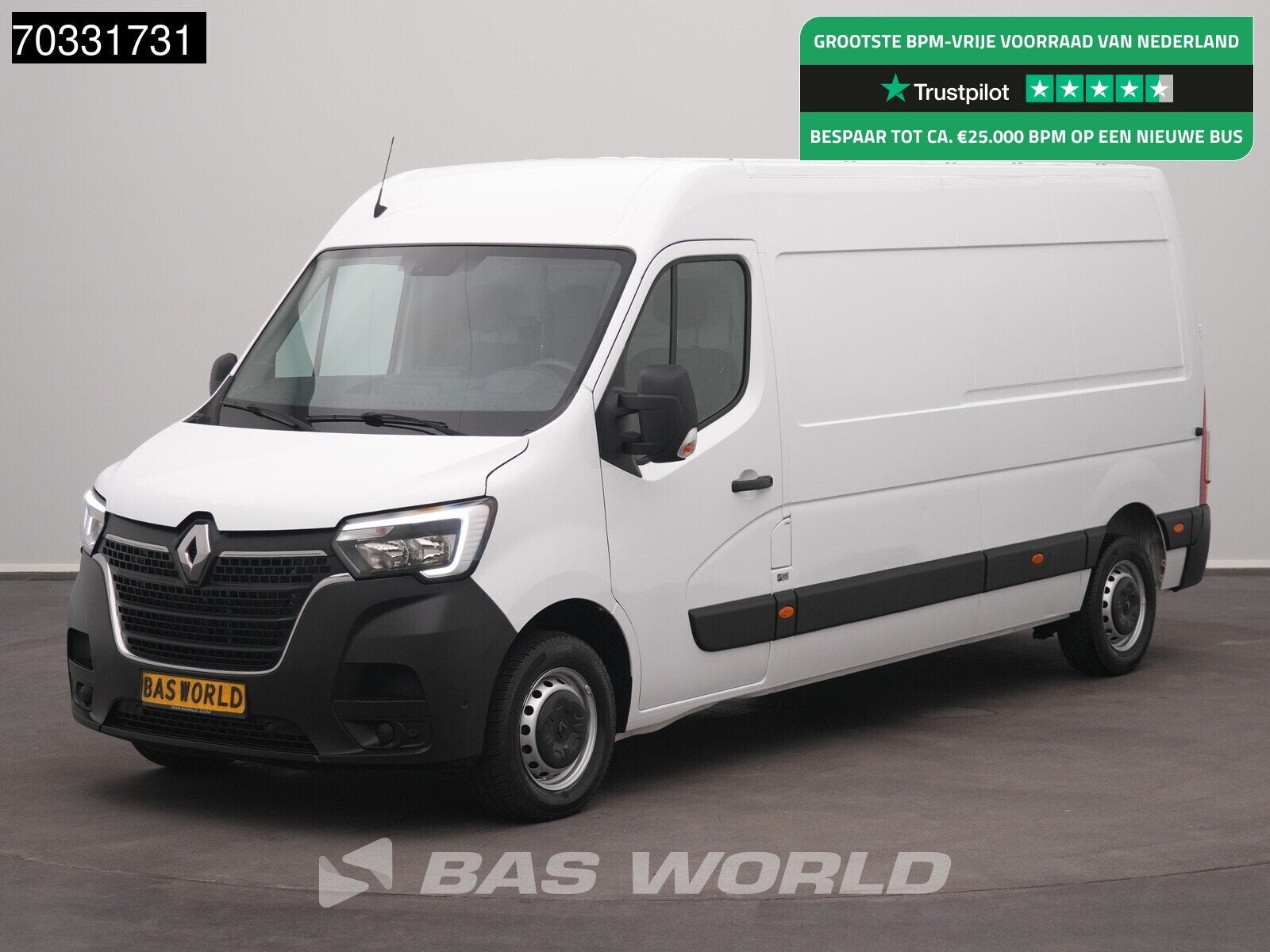 Renault Master 135PK L3H2 LED Airco Cruise Parkeersensoren v, Gebruikt, Euro 6, 4 cilinders, Renault