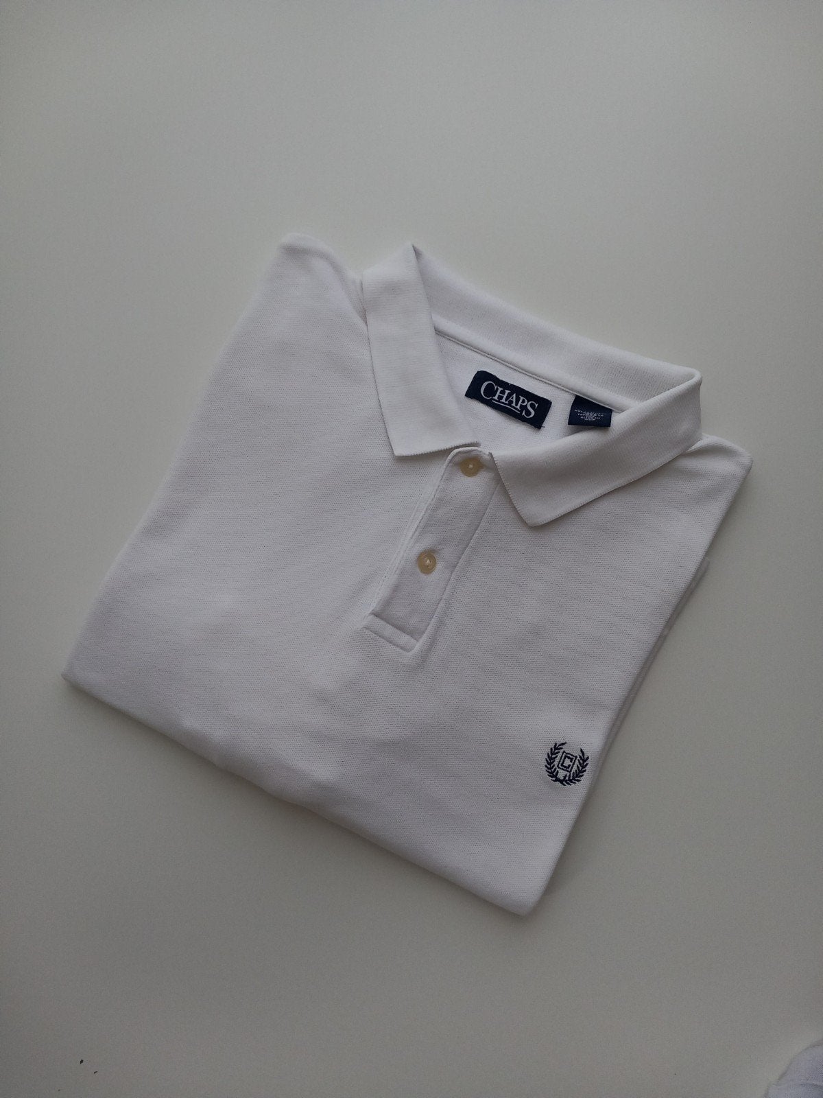 Chaps Polo Shirt Wit XXL/TTG, Verzenden, Wit, Chaps, Nieuw