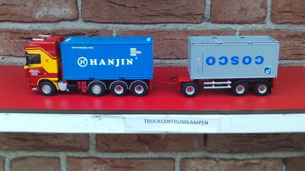 WSI  Daf  95  XF  Super  Space  Cab  van  Henk  Vlot.