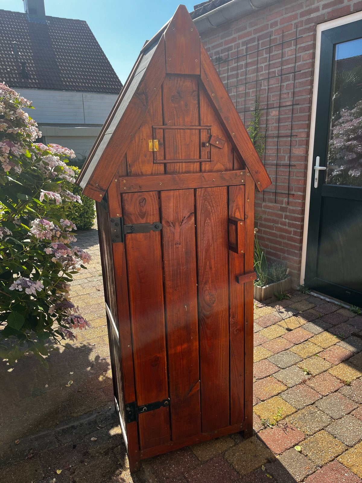 Handgemaakte houten berging/kast, Ophalen, Gebruikt, Hout, Overige typen