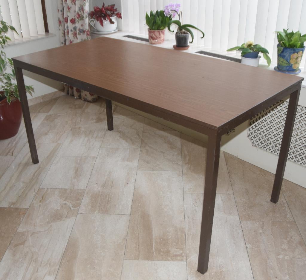 Mooie eetkamer tafel keukentafel eettafel bureau 150 x 75, Ophalen, Rechthoekig, 150 tot 200 cm, 50 tot 100 cm