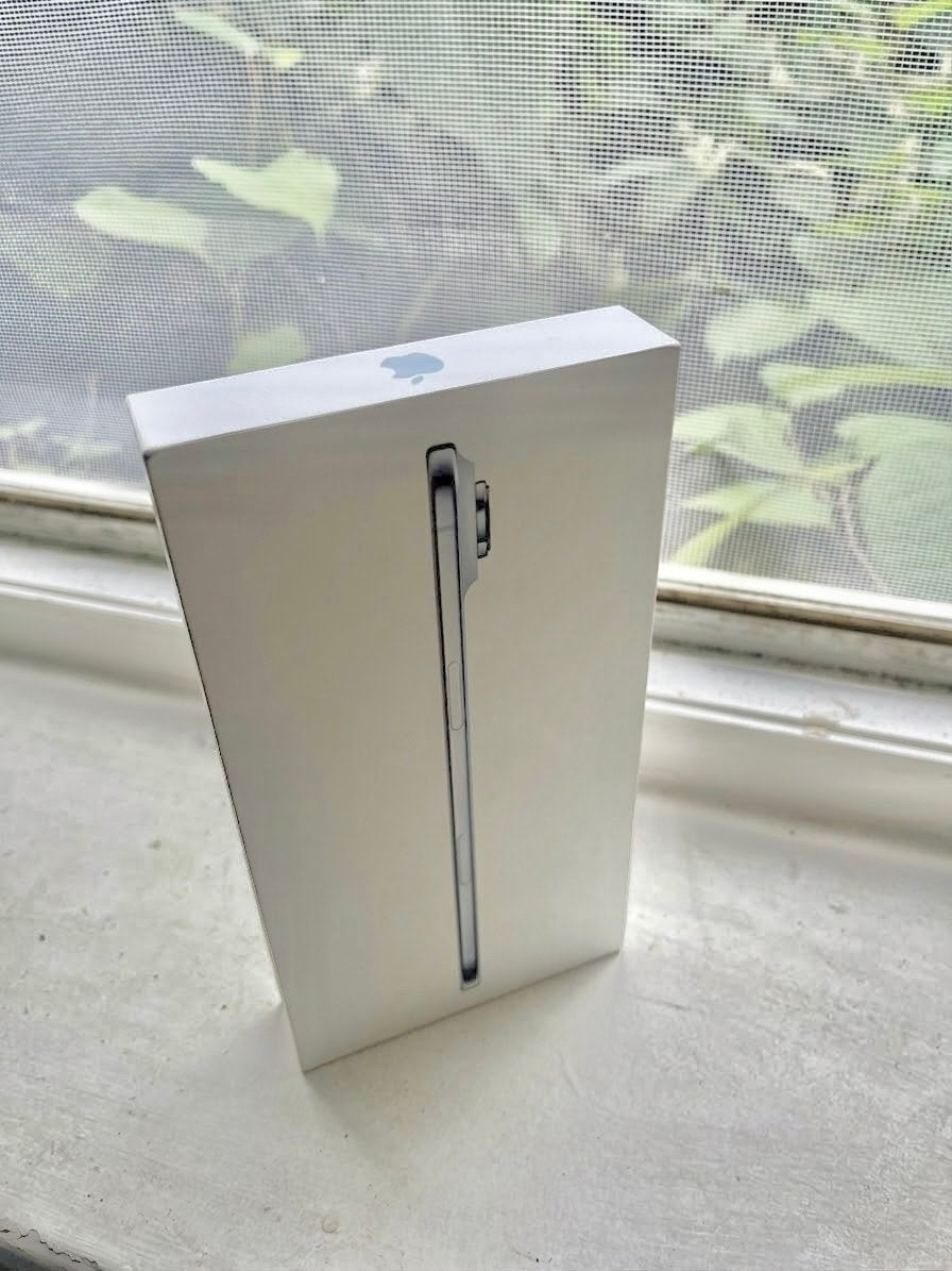 Apple iPhone 17 Air 1TB - Sky Blue ONGEOPEND, Ophalen, IPhone 17 Air, Blauw, Zonder simlock