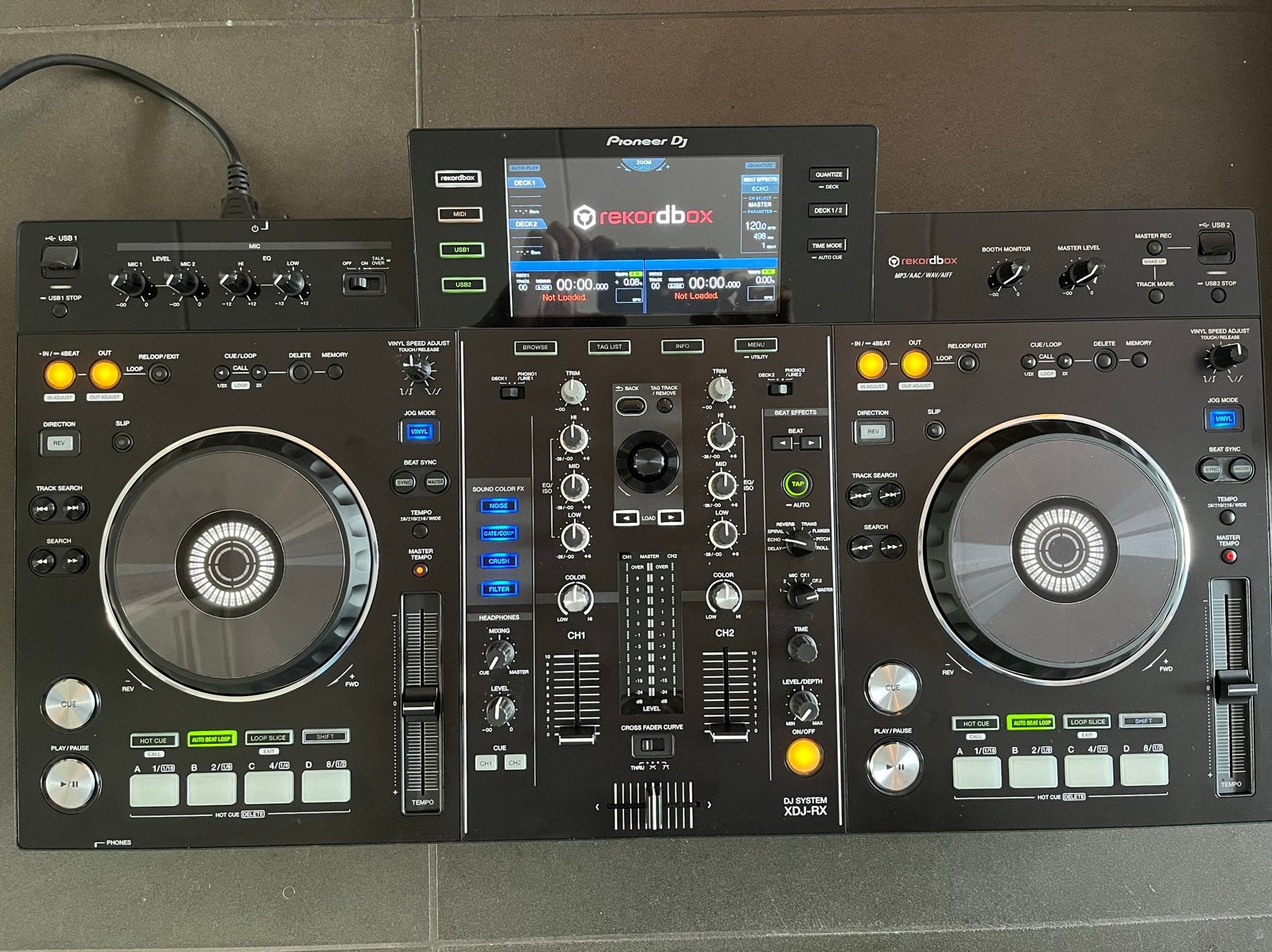 Pioneer XDJ-RX DJ-set met UDG tas en Decksaver, Ophalen, Zo goed als nieuw, Dj-set, Pioneer