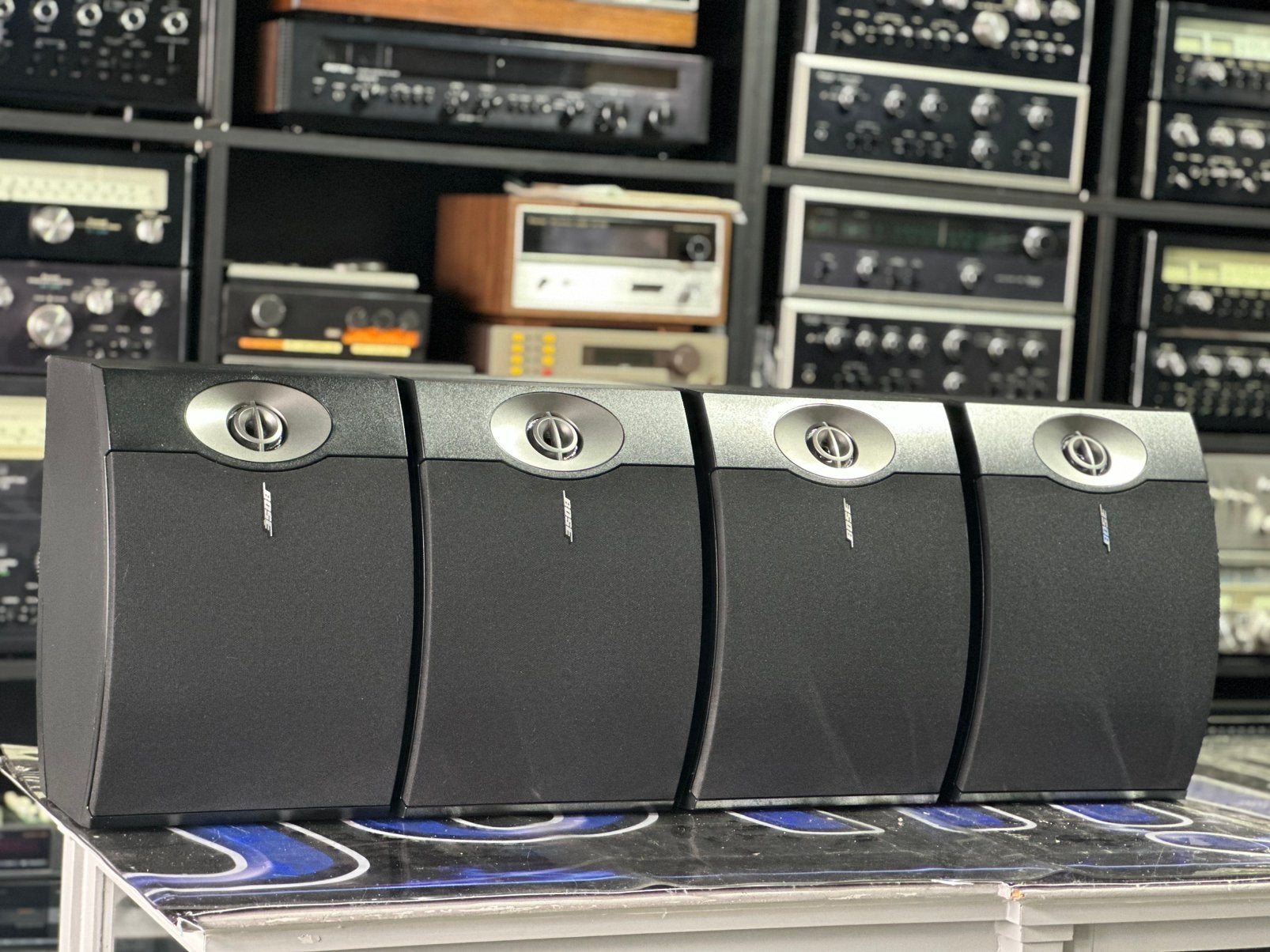 Bose 301 Series V – Zwart – 4 Stuks (2 Sets), Bose, Overige typen, Zo goed als nieuw, Bose