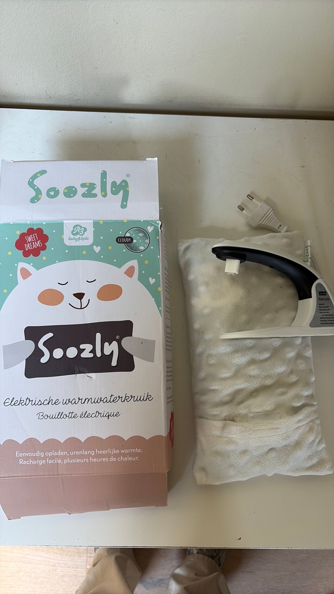 Soozly Elektrische kruik, Ophalen of Verzenden, Zo goed als nieuw