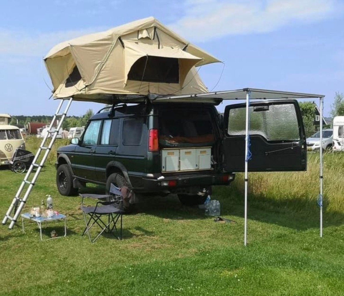 Te Huur: Daktent 140x220, Ophalen, Zo goed als nieuw, Tot en met 2