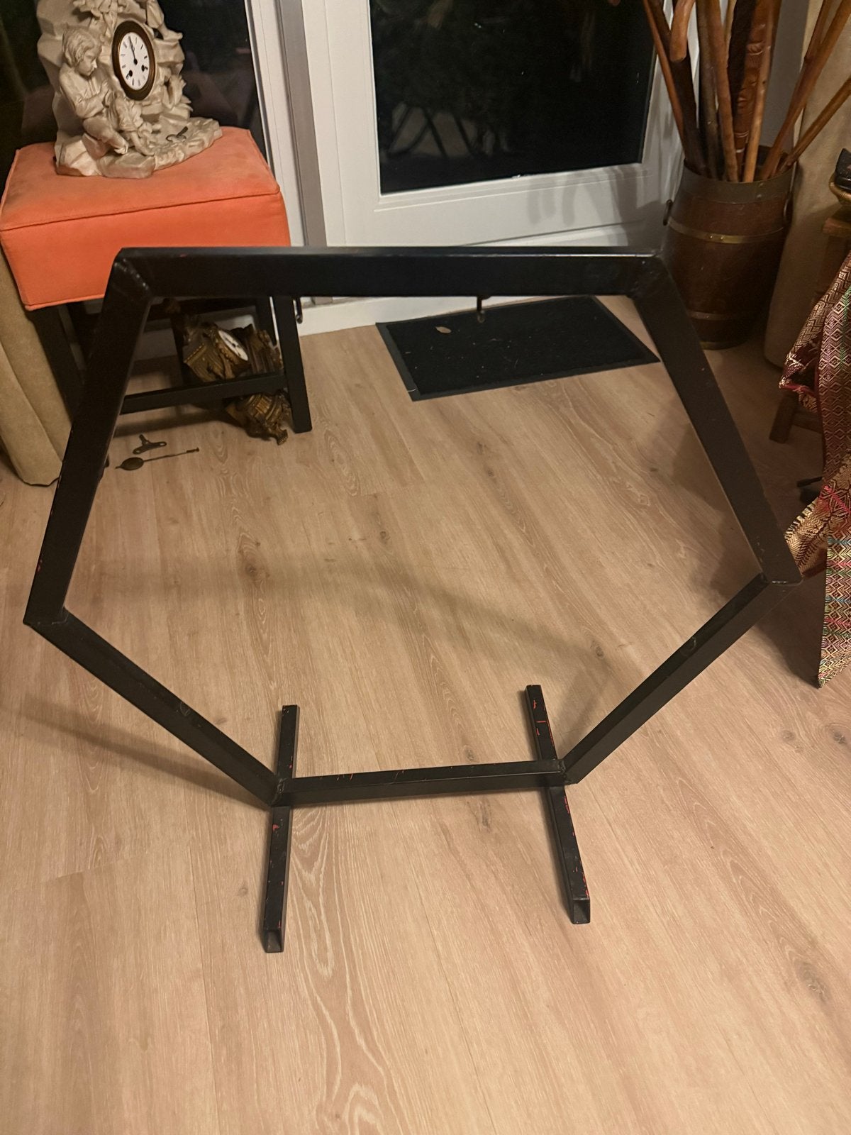 Stevige metalen drager voor gong of decoratie, Ophalen of Verzenden, Gebruikt