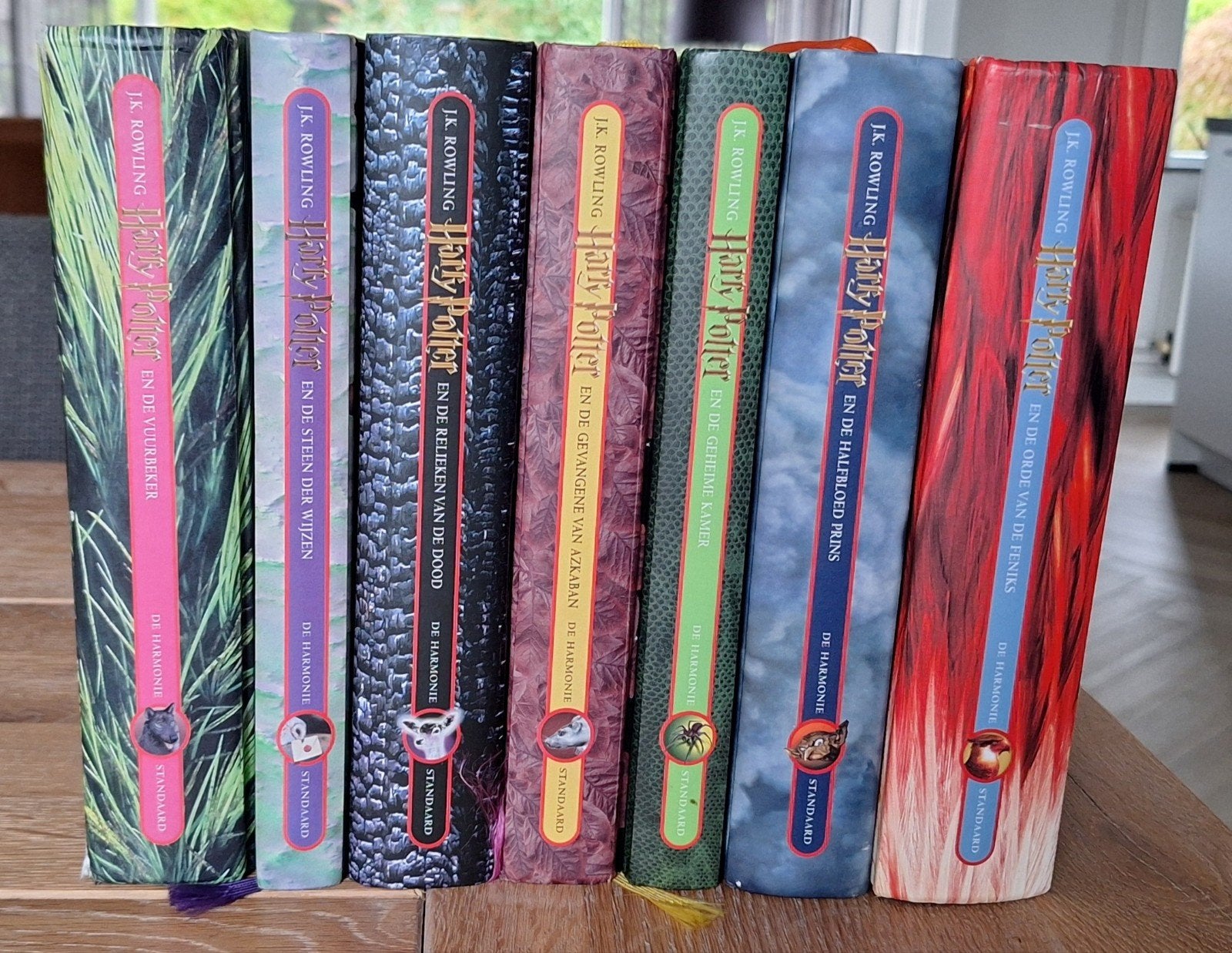 Complete Harry Potter Boekenset - 7 Delen, Ophalen of Verzenden, Gelezen, J.K. Rowling