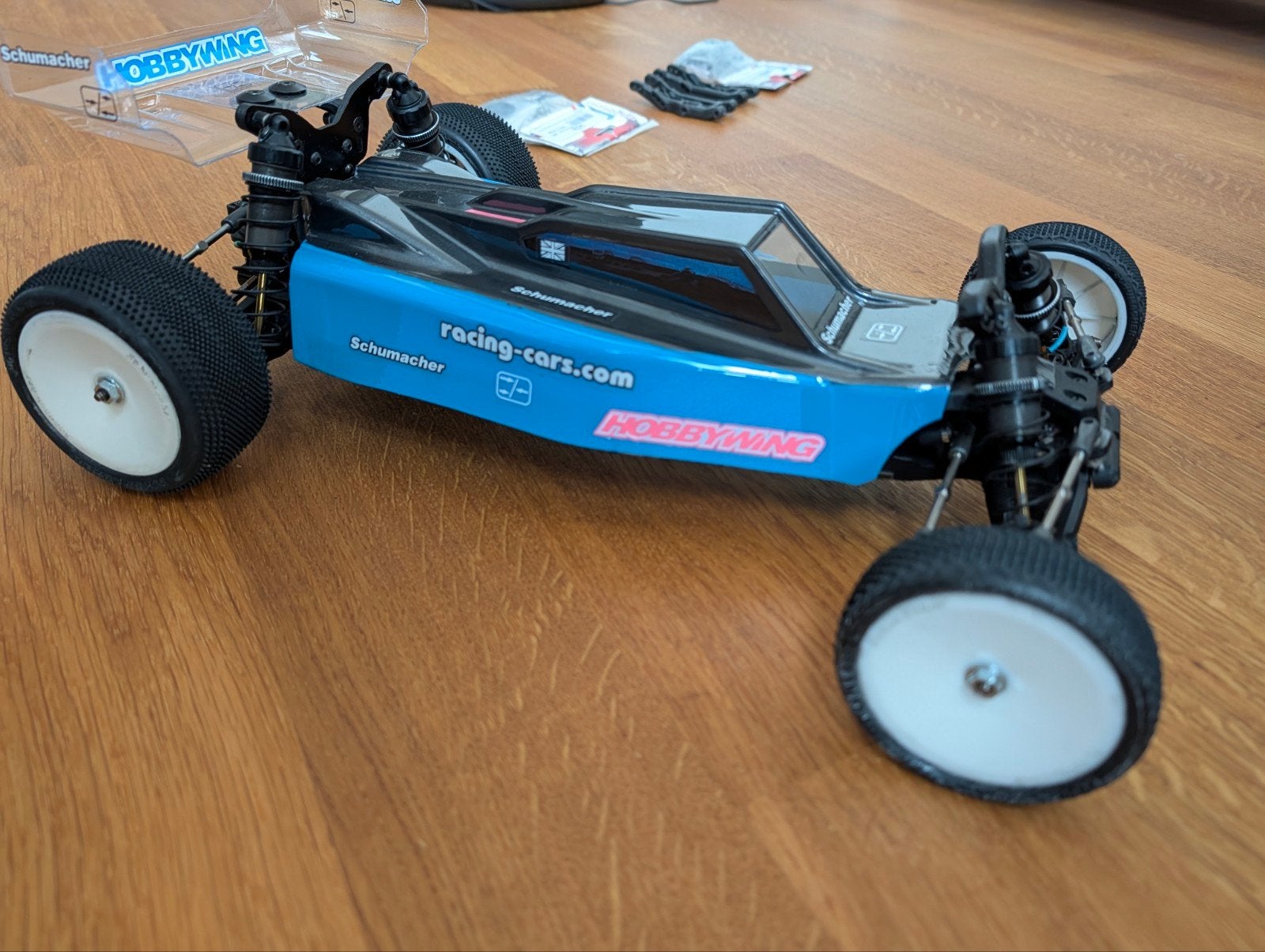 schumacher cougar LD2 2wd 1:10 rc wedstrijd buggy roller, Elektro, Gebruikt, Auto offroad, Ophalen of Verzenden
