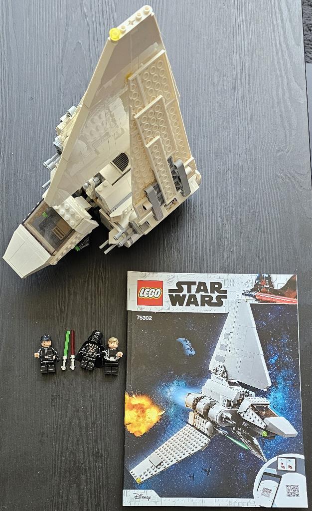 75302 Lego Star Wars Imperial Shuttle, Ophalen of Verzenden, Zo goed als nieuw, Complete set, Lego