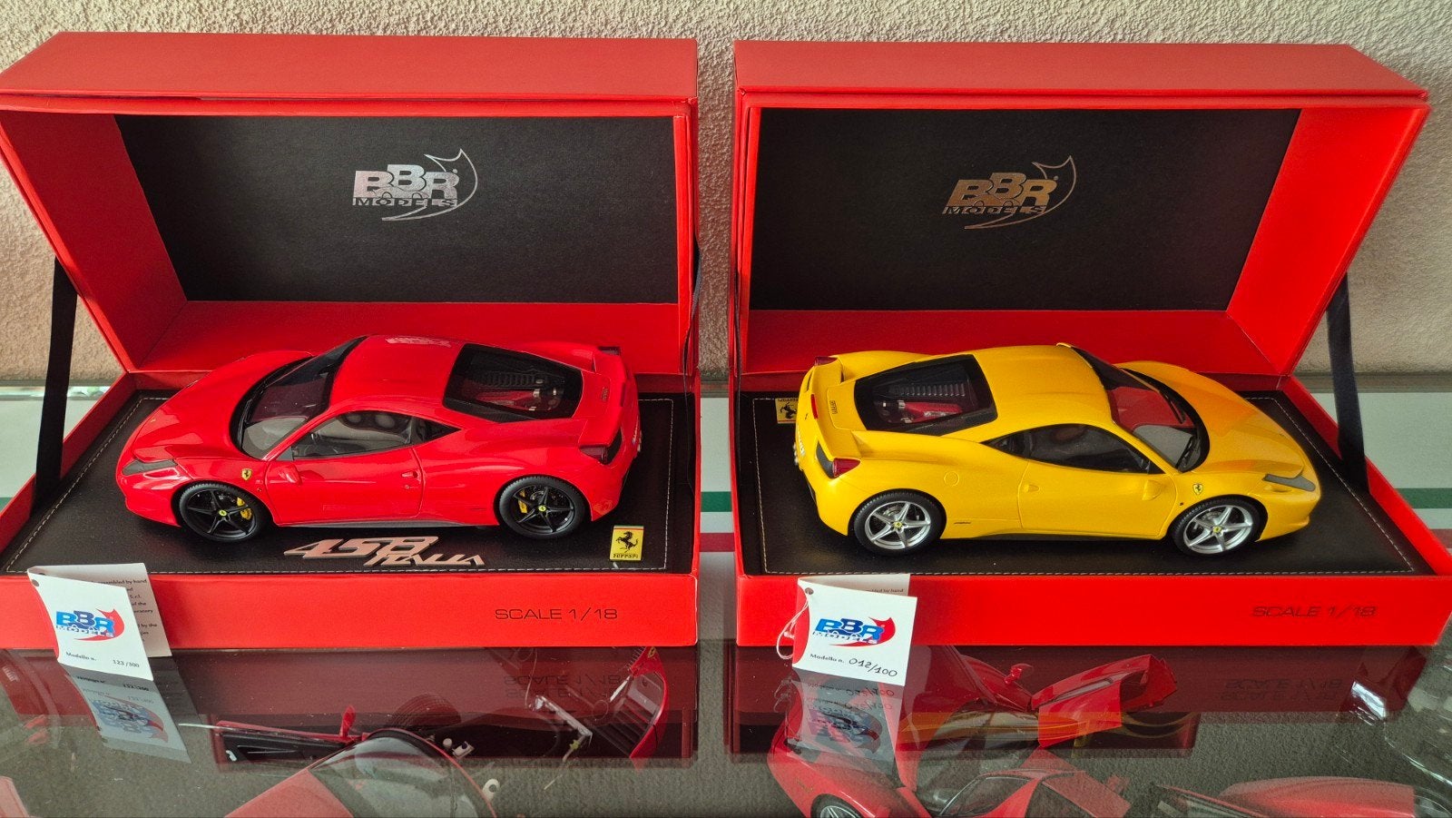 BBR Ferrari 458 Italia 1/18, Ophalen of Verzenden, Nieuw, Overige merken