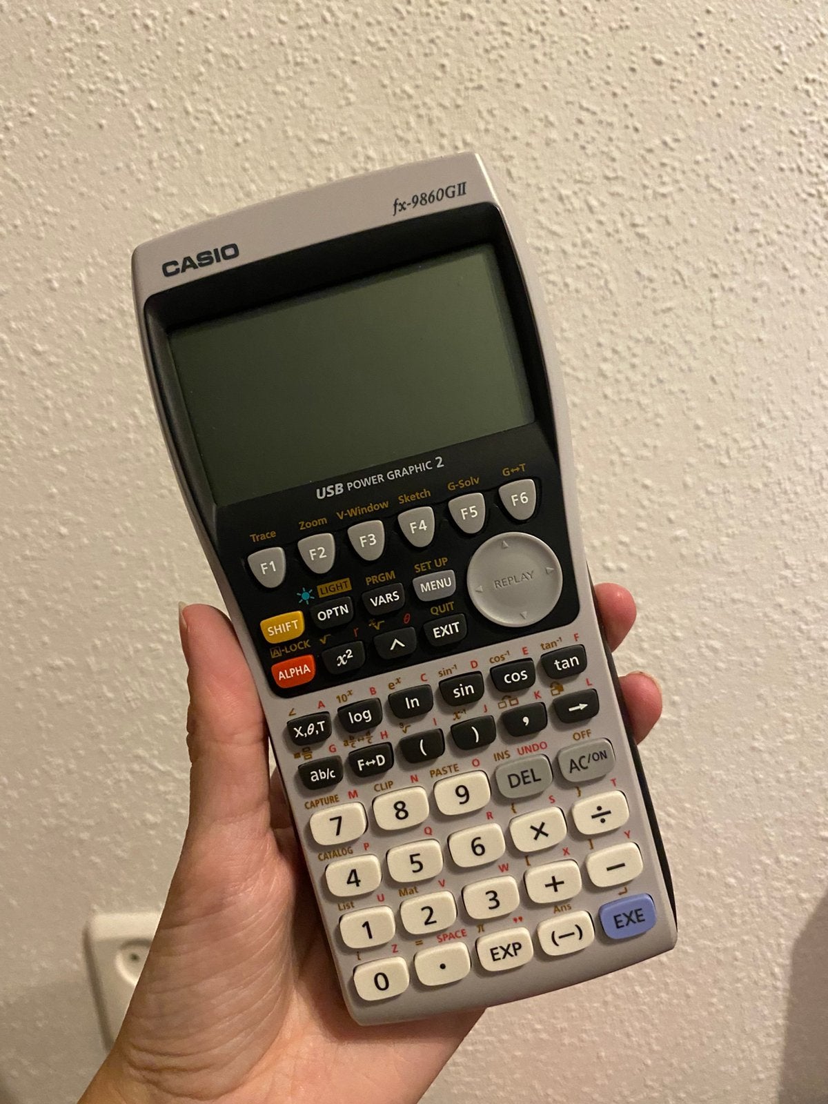 Grafische rekenmachine casio FX9860GII (werkt uitstekend), Ophalen of Verzenden, Zo goed als nieuw