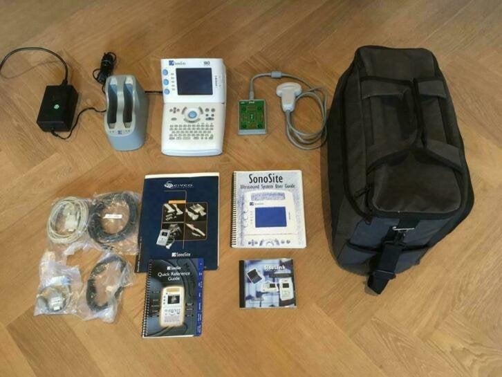 Ultraschallsystem Sonosite 180+ mit Sonde, Accus, tragbar, Diversen, Niet ingevuld, Gebruikt, Niet ingevuld, Ophalen of Verzenden