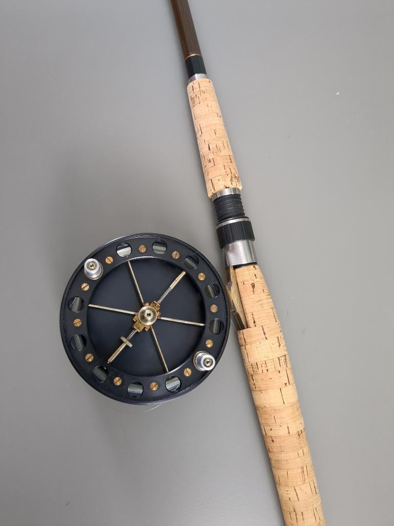 Fred Crouch 4,5 inch centrepin, Watersport en Boten, Hengelsport | Karpervissen, Ophalen of Verzenden, Zo goed als nieuw, Overige typen