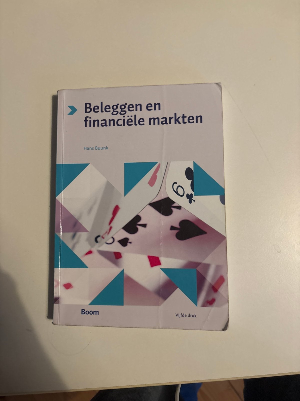 Beleggen en Financiële Markten - Hans Buunk (Vijfde druk), Ophalen of Verzenden, Gelezen, Geld en Beleggen