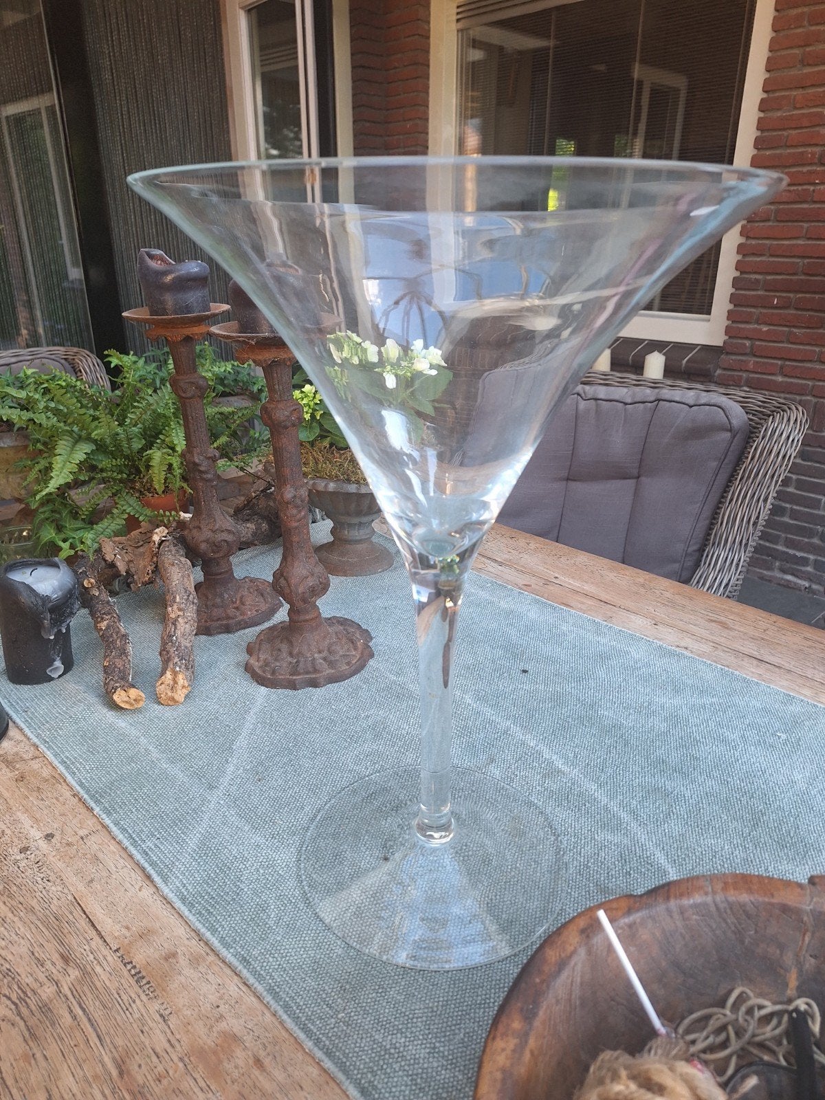 XXL Martini glas, Ophalen