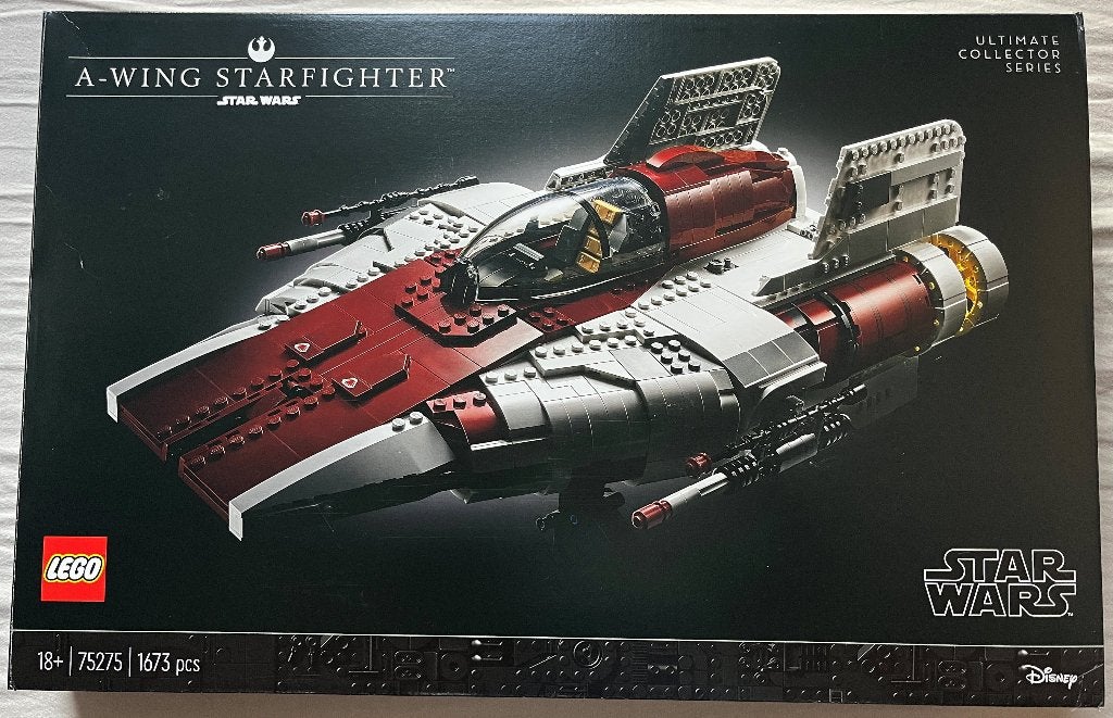 Lego 75275 - Star Wars A-wing Starfighter UCS, Star Wars, Lego, Ophalen of Verzenden, Zo goed als nieuw