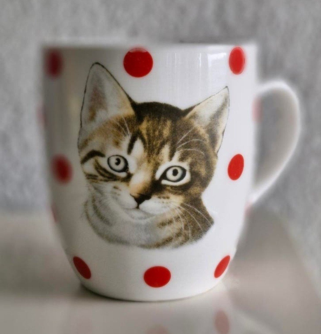 Beker Francien met Katten opdruk, Ophalen of Verzenden