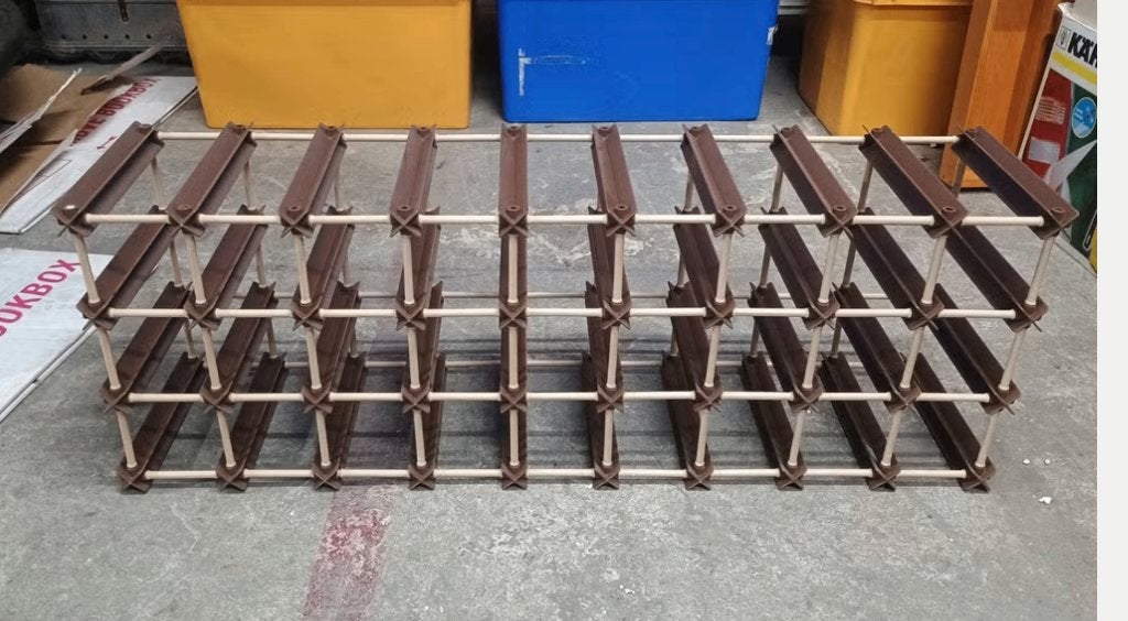 Modulair wijnrek Traditional Wine Rack Co., Ophalen, Gebruikt, ., .