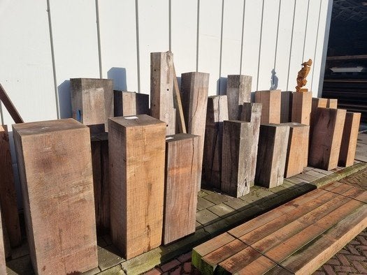 Heeft u een beeld ? wij hebben de sokkel !, Ophalen, Overige typen, Nieuw, Hardhout