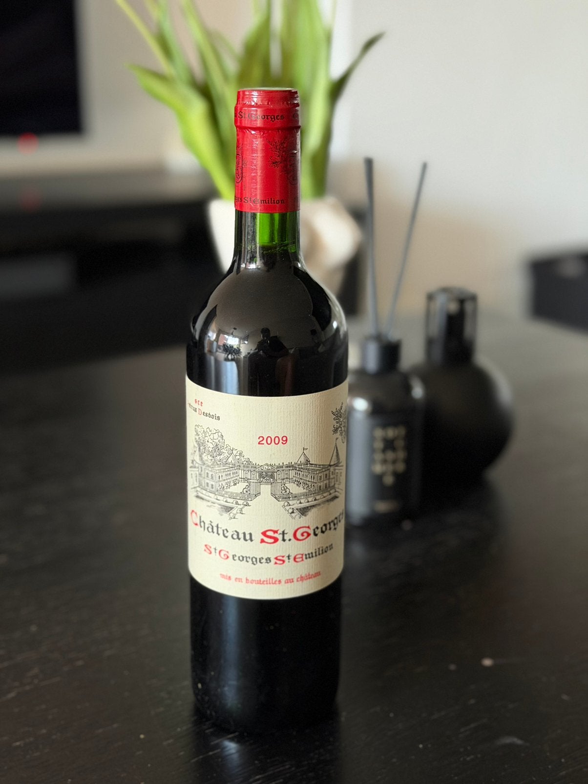 Château St. Georges 2009 - Rode wijn, Verzenden, Frankrijk, Zo goed als nieuw, Rode wijn