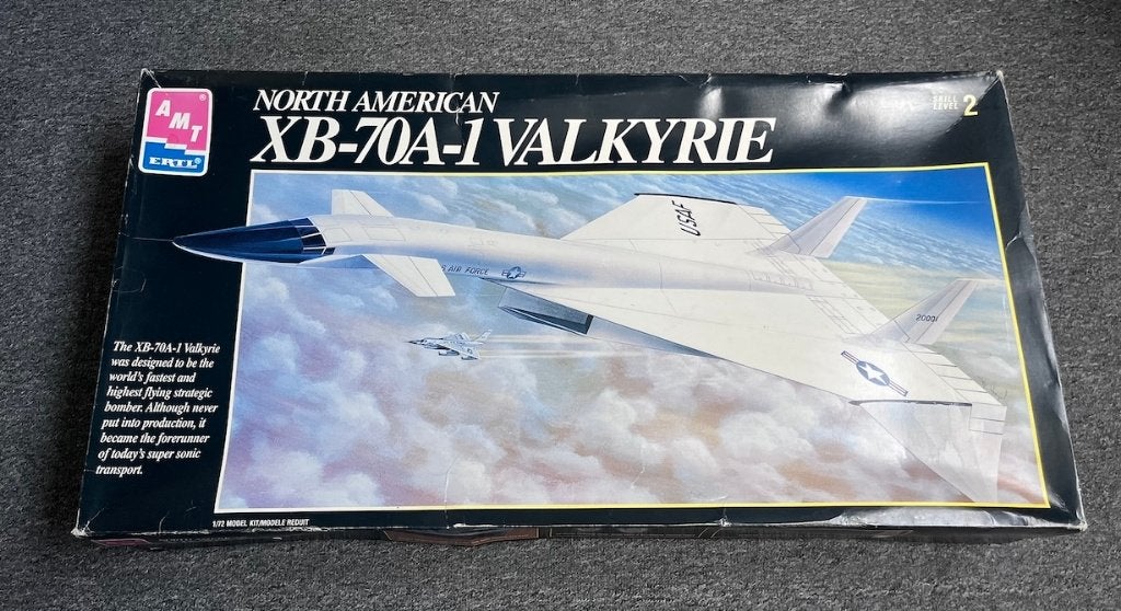 AMT NORTH AMERICAN XB-70A-1 VALKYRIE, Overige merken, 1:72 tot 1:144, Ophalen of Verzenden, Zo goed als nieuw