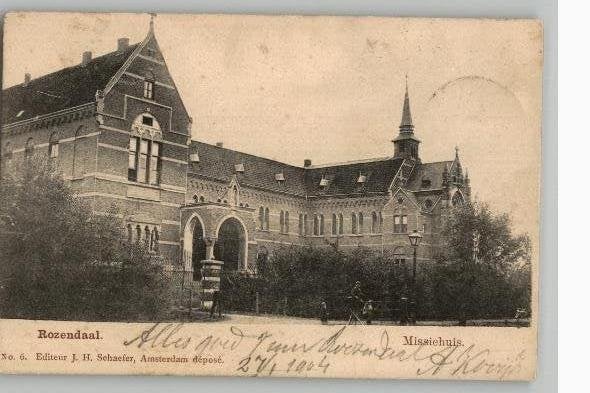 Roosendaal Missiehuis Mill Hill  st 1904 nu De Roselaer, Verzenden, Voor 1920, Gelopen, Noord-Brabant
