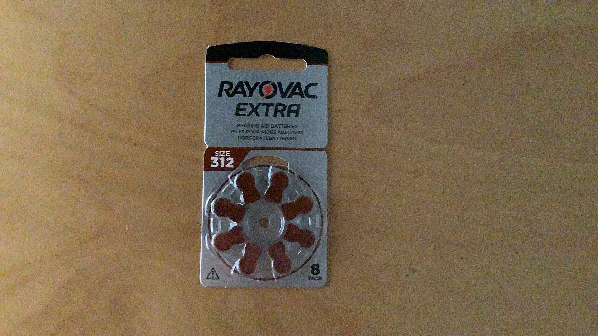 Gehoorapparaatbatterijen, Ophalen, Nieuw