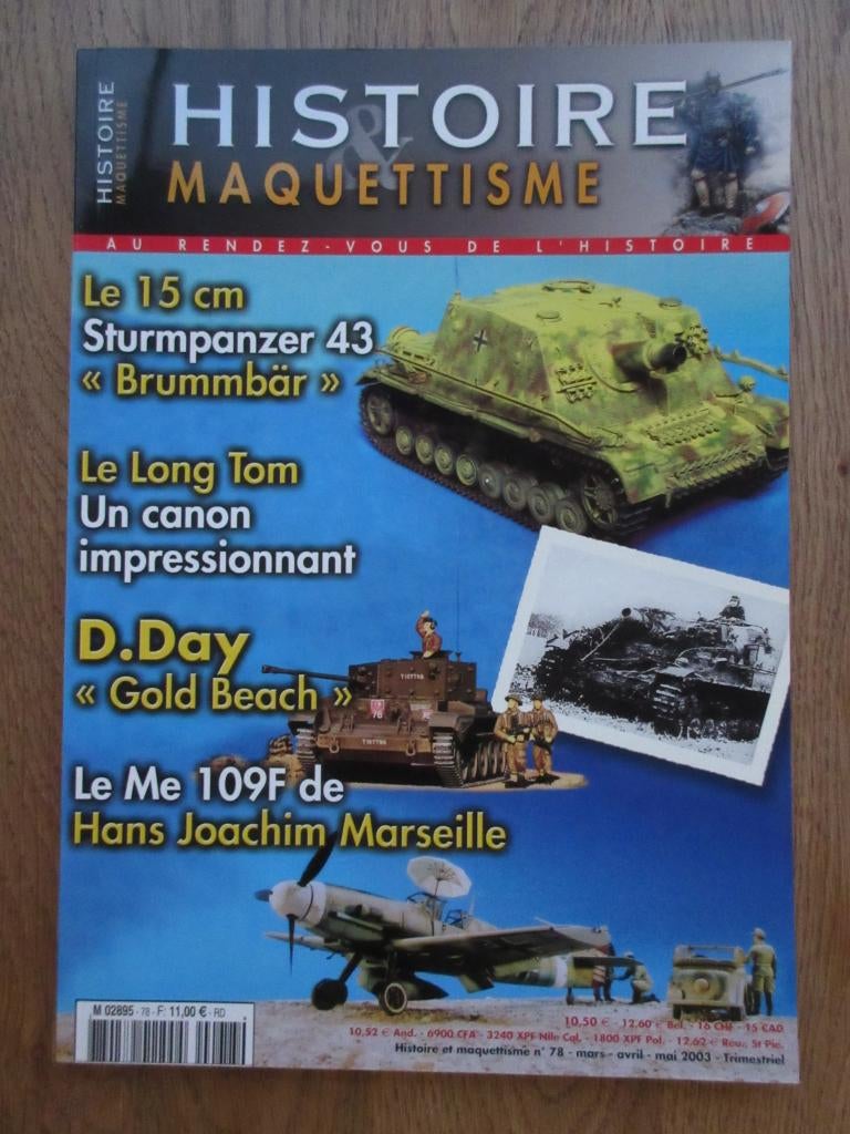 Histoire Sturmpanzer 43 Hans Joachim Marseille Franstalig, Boeken, Ophalen of Verzenden, Tweede Wereldoorlog, Gelezen, Overige onderwerpen