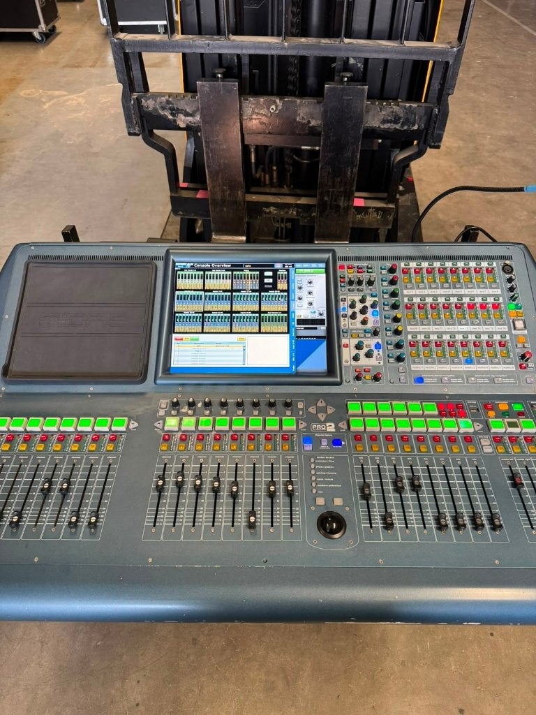 Midas pro2 digitale audio mixer in flightcase, Muziek en Instrumenten, Microfoons, Midas, Overige typen, Gebruikt, Midas