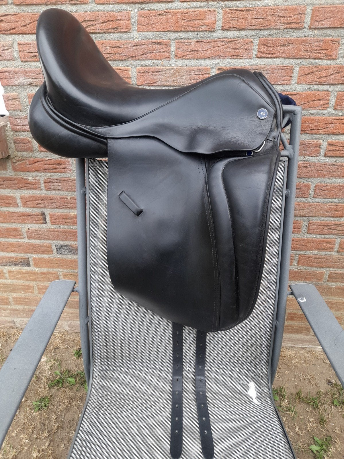 Arno brandt dressuurzadel 17.5 inch m/w boom, Dieren en Toebehoren, Paarden en Pony's | Zadels, Ophalen of Verzenden, Gebruikt
