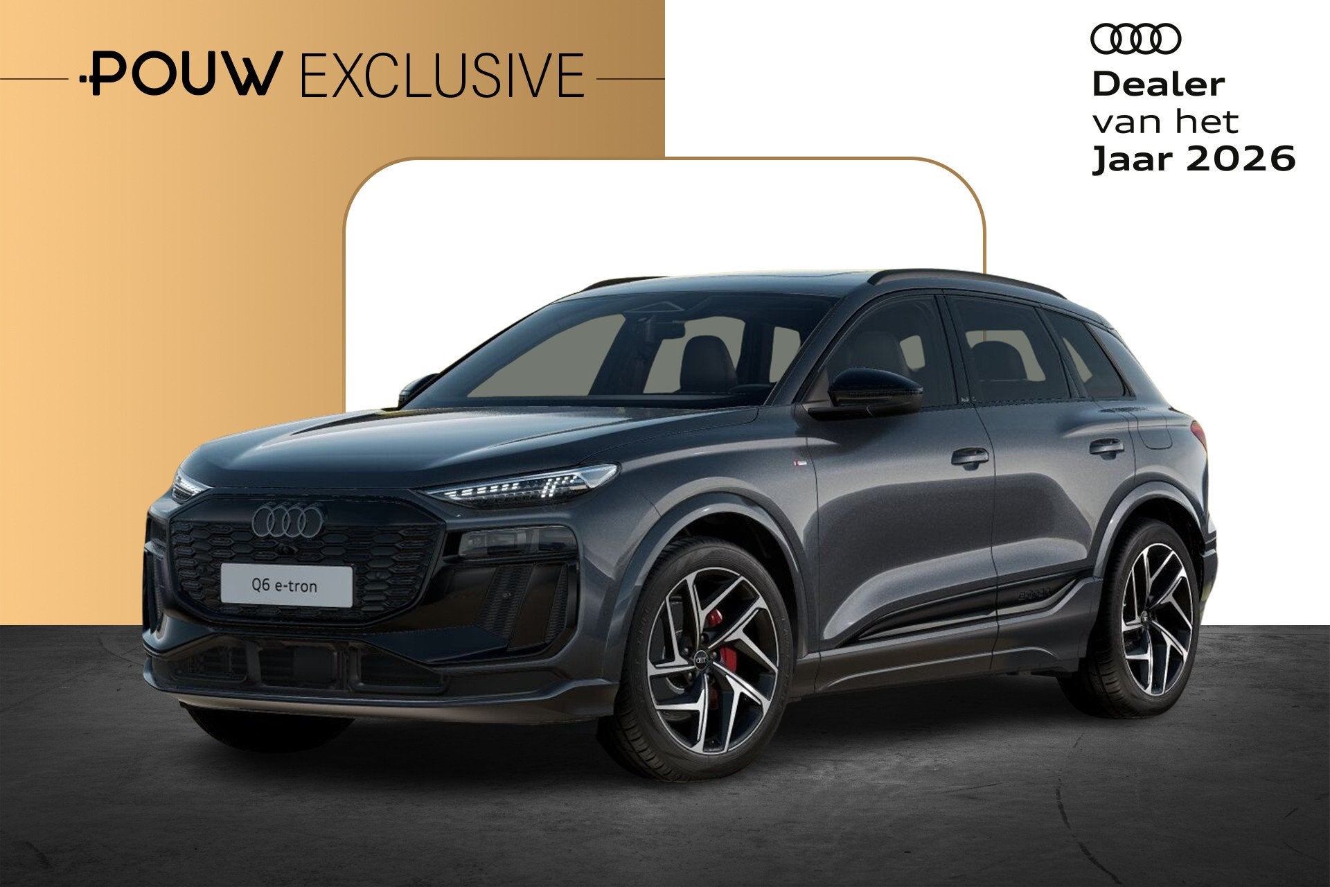 Audi Q6 e-tron 306pk S edition Performance 100 kWh | Trekhaa