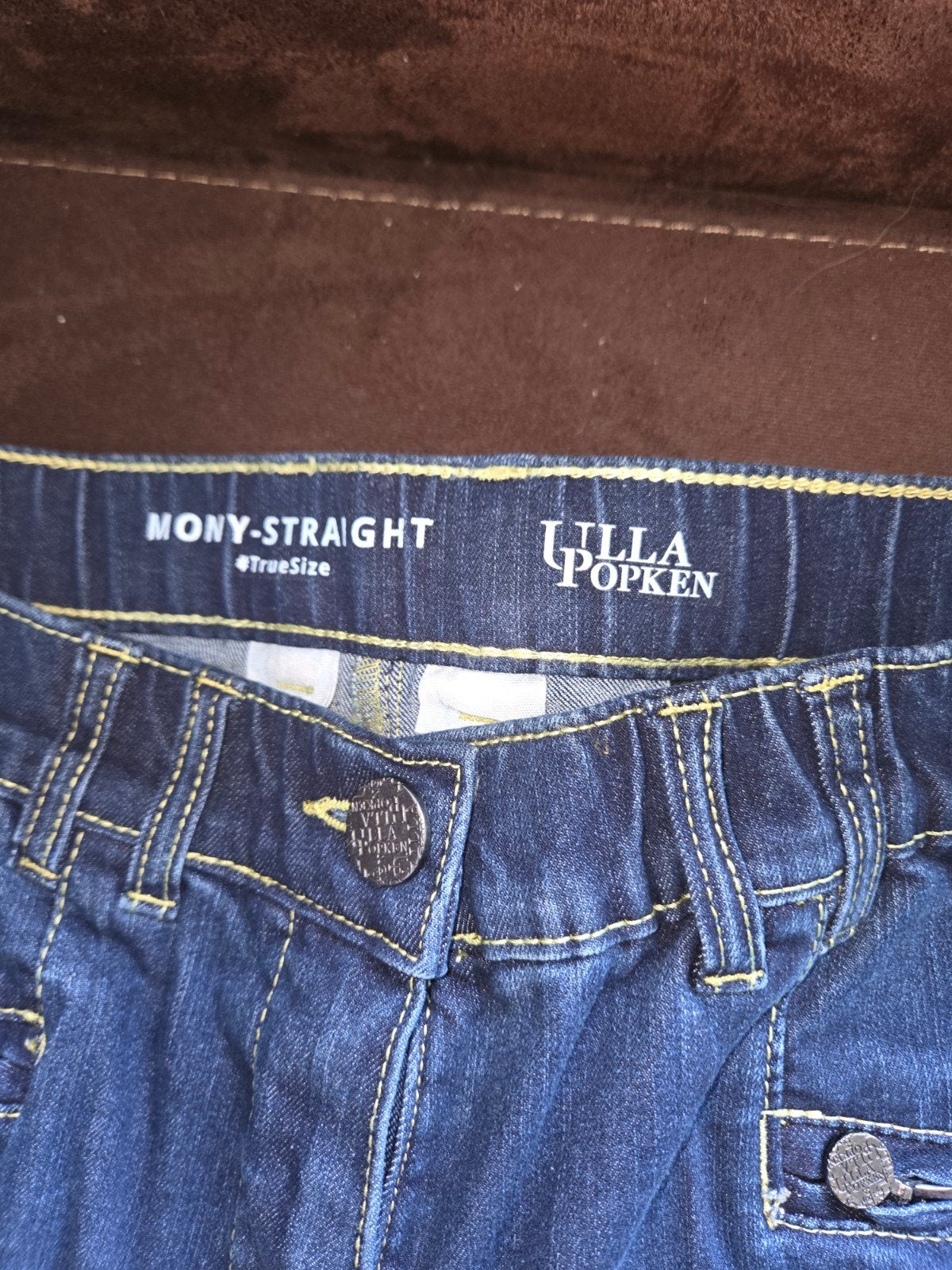 7/8 broek "Mony" (Ulla Popken), Kleding | Dames, Blauw, Maat 46/48 (XL) of groter, Nieuw, Ophalen of Verzenden