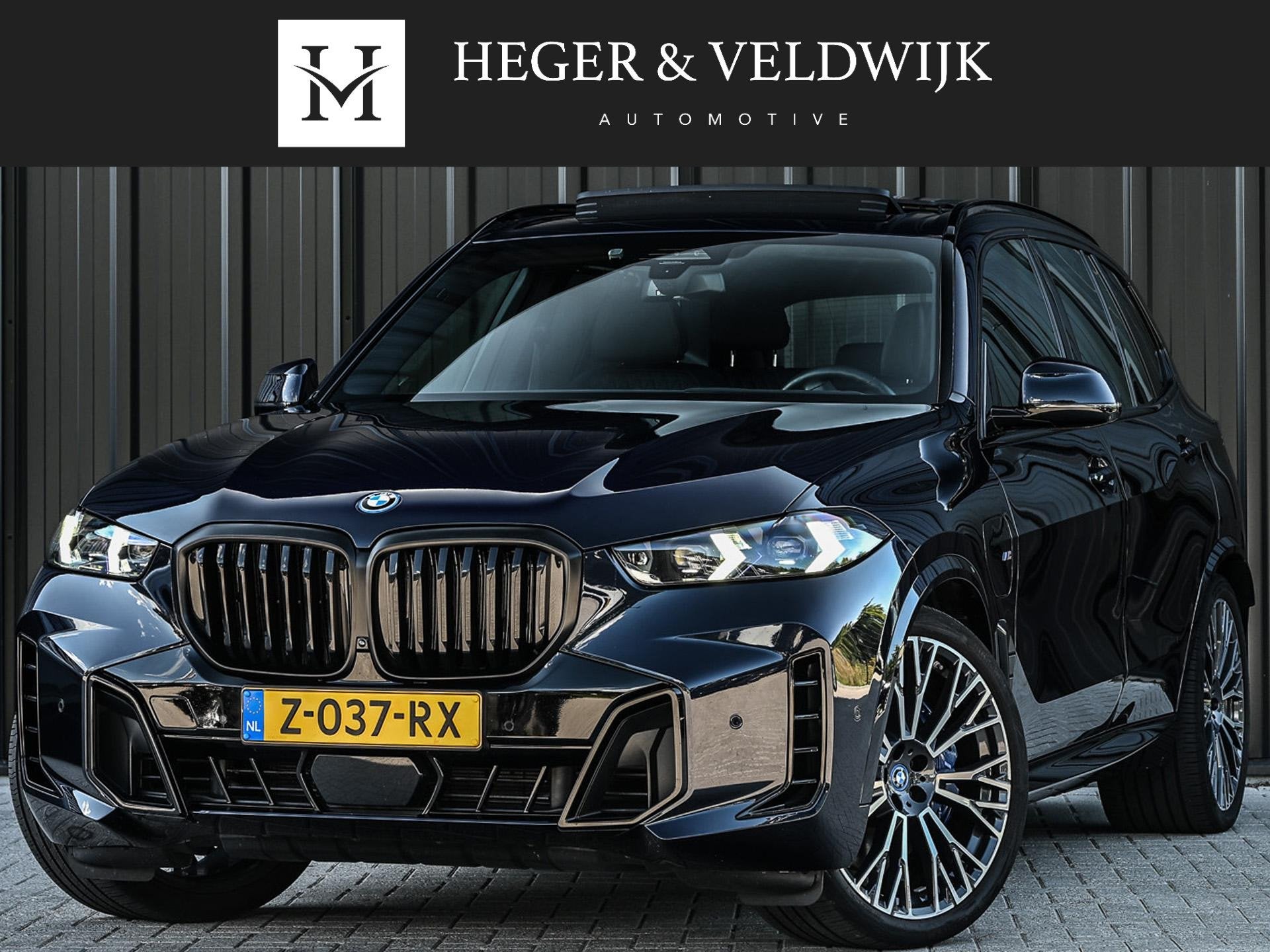 BMW X5 xDrive50e M-Sport Pro | Panoramadak | NL-Auto | Deale, Auto's, BMW, 2395 kg, Blauw, 489 pk, Hybride Elektrisch/Benzine