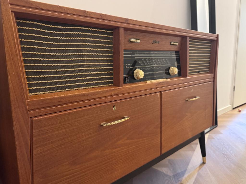 Vintage radio Tandberg, Ophalen, Gebruikt, Radio