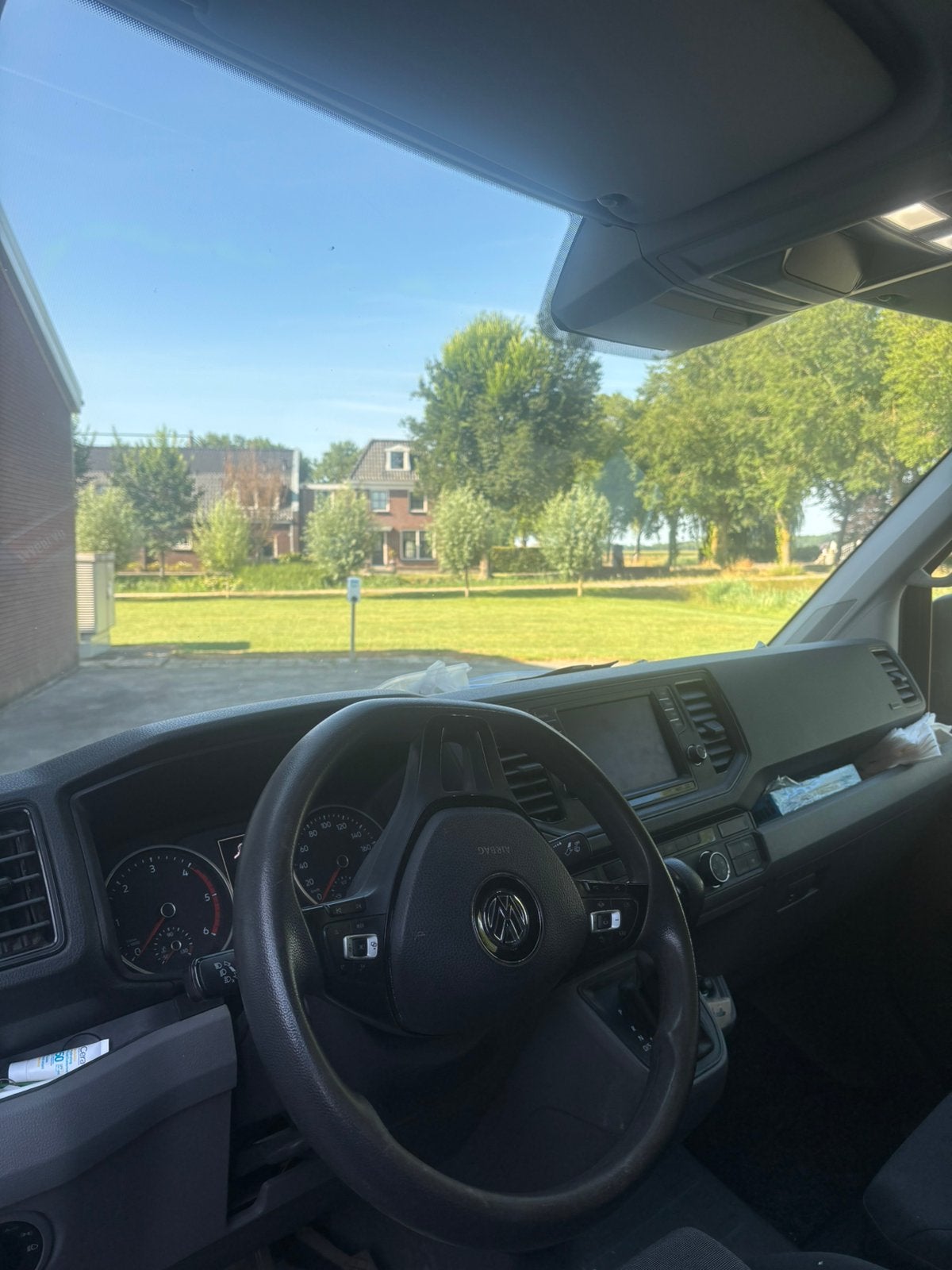 Volkswagen Crafter GB 2.0 TDI 140pk L3h3 364/3000 FWD Aut, Stof, Zwart, 4 cilinders, Volkswagen